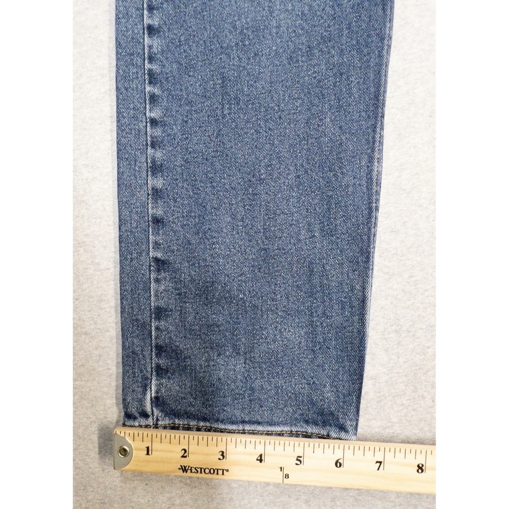 Levis 510 Blue Jeans Mens 38x32 Skinny Fit Cotton Levi's Denim Workwear Preppy - Picture 6 of 7